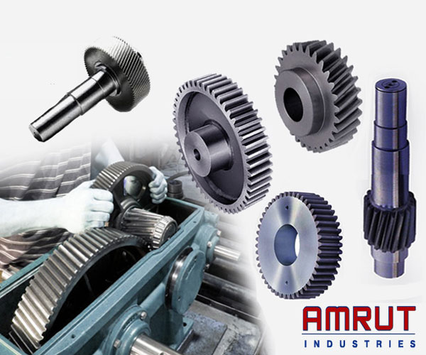 Automotive Gearbox Helical Gear - Spur Gear - Pinion Gear Shaft - Gear Box Manufacturers Rajkot